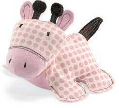 Gund Baby Love Our Earth Gigi Giraffe Chime, Pink, 3.5"