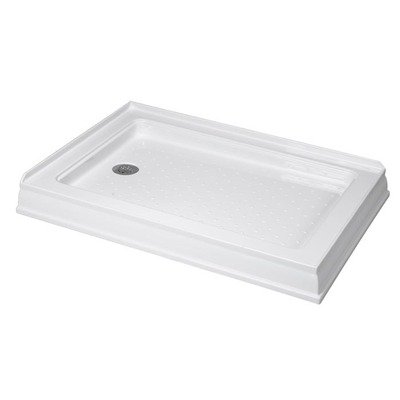 DreamLine SHTR-1034401-00 QUAD Enclosure Tray, Left-hand drain, White