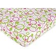 Circles Fitted Crib Sheet for Baby and Toddler Bedding Sets by JoJo - Circles/Dot Print