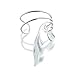 Bling Jewelry 925 Sterling Silver Stylized Leaf Vines Ear Cuff Right Ear