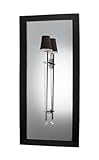 IMAGE OF Candice Olson Margo Candle Base Sconce, Chrome with Crystal Ornament