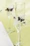Butterfly Wishes in Precious Jewels Toasting Set - 2 flutes per package