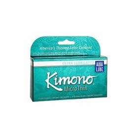 Kimono MicroThin w/ AquaLube Condom 12, 36, 100 Pack NEW PACKAGING!
