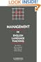 Management in English Language Teaching
