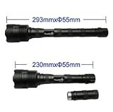 Super Bright 3800 Lumens 3 x CREE XM-L T6 LED Flashlight Torch with 3X 18650 battery (not included)