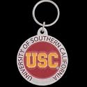 College Team Logo Key Ring - USC Trojans
