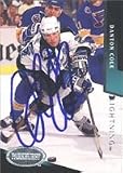 Michel Mongeau, Tampa Bay Lightning, 1993 Fleer Ultra Autographed Card