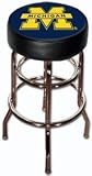 University of Michigan Wolverines Double Rung Bar Stool