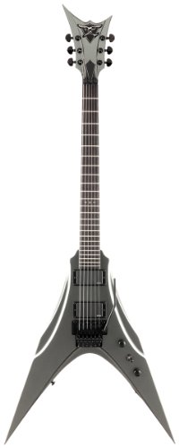DBZ Guitars Venom Electric Guitar, Gunmetal Metallic