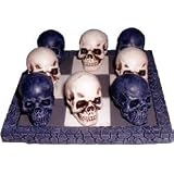 White Skull Vs Black Skull Tic-tac-toe Game