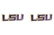 LSU Tigers Post Stud Logo Earring Set Ncaa Charm
