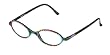 "Resort" Oval Reading Glasses - Hand-Painted (+1.00 - +3.00)