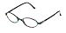 "Resort" Oval Reading Glasses - Hand-Painted (+1.00 - +3.00)