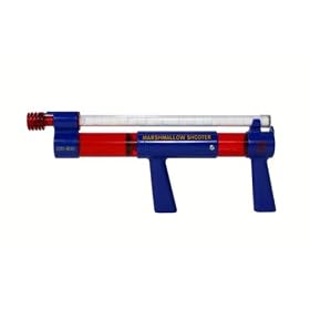 Marshmallow Shooter in Blue and Red