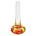 Blown Glass Ring Holder, Clementine Color