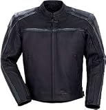 TOURMASTER/CORTECH COASTER II MOTORCYCLE JACKET F.BLK/GRY SIZE:LRG