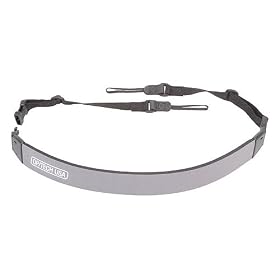 OP/TECH USA 1611372 Fashion Strap -Loop Connectors- for cameras and binoculars- neoprene (Steel)