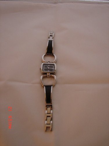 Fossil Black & Silver Tone Women's Watch New Without Tag