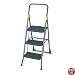 Commercial 3-Step Folding Step Stool, 22-1/2w x 32-5/8 Spread x 52-1/8h, Gray (CSC11839GGO) Category: Step Stools
