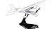 Daron Worldwide Trading Postage Stamp PS5603-2 Cessna 172 SkyHawk 1:87 Diecast Display Model