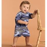 Infant Camouflage T-Romper by Code V