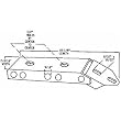 National Mfg. N280271 Low Head Clearance Quick Turn Bracket