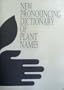 New Pronouncing Dictionary of Plant Names (Item No. 241)