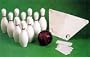 Cramer's Basic Bowling Set - Pins And A 2 1/2 lb. Bowling Ball