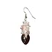 Pack of 10 Pairs of NFL Jacksonville Jaguars Snowman Football Earrings