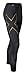 2XU Men's Elite MCS Compression Tights, Black/Gold, Small