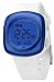 Adidas #ADH6024 Unisex Tokyo White Neon Blue Digital Sports Watch