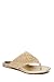 THE SAK Women's Shannon Crochet Thong Sandal Sandals,Bamboo Sparkle,10 M US