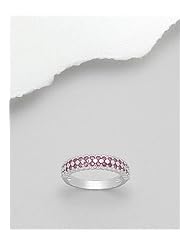 Ruby Ring In 92.5 Sterling Silver
