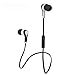 TOOPOOT 12 Bluetooth Wireless In Ear Stereo Waterproof Sports Headphones - Black