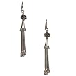 Mothers Day Gift Ideas Silver Dangle Earrings Handmade Jewelry 3.25 inches (ers286)