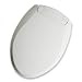 Brondell BR30-EW Breeza Deodorizing Toilet Seat Elongated, White