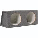 Scosche SE152CC 15-Inch Dual Subwoofer Enclosure (Grey/Black)