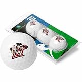 California State (Northridge) Matadors Top Flite XL Golf Balls 3 Ball Sleeve (Set of 3)