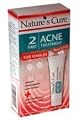 Nature's Cure Two-Part Acne Treatment System, for Women, 1 month supply (60 Tablets, 1 Ounce Cream) by Nature's Cure