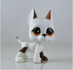 Littlest Pet Shop 577 Pet DANE Dog Child Girl Figure Toy Loose Cute