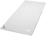 Produkt-Bild: MPS Textiles 50161 Viskoelastische 7-Zonen-Matratzenauflage 90 x 200 x 3.5 cm. mit wasserabweisendem Bezug