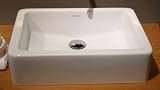 Duravit Aufsatzwaschbecken Vero Breite 60cm geschliffen weiß 455600000