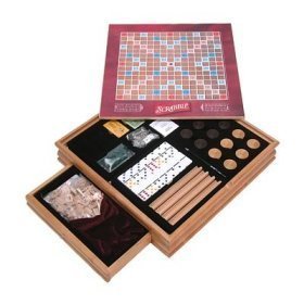 Parker Brothers Monopoly and Scrabble with Plus 4 Classic Games