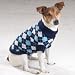 Casual Canine Argyle Turtleneck Sweater (Medium)