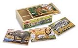 Melissa & Doug Deluxe Zoo in a Box Jigsaw Puzzles - cod. B000QSLK9G