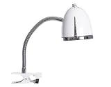 Lisbeth Dahl Lampe mit Clip im Retro Look wei&szlig;