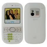 For Palm Centro 690 Transparent Clear White Silicone Skin Case Cover