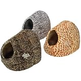 Four Paws Kozy Dome Leopard Print Pet Sleeper Bed (14''x13''x12 1/4'' - Leopard Print)