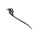 Breezelike Hair Sticks - Carved Ebony Wooden Hair Stick : Lotus - 7.1