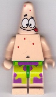 Patrick (Tongue) - LEGO Spongebob Minifigure